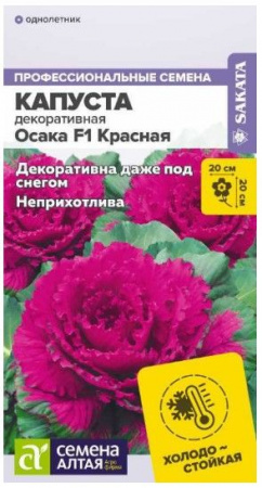Капуста Осака F1 Красная декоративная/Сем Алт/цп 7 шт. - КОЛОРЛОН ВТД Новосибирск
