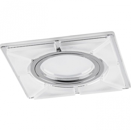 40508 CD994 15LED*2835SMD 4000K, MR16 G5.3, белый матовый, хром - КОЛОРЛОН ВТД Новосибирск