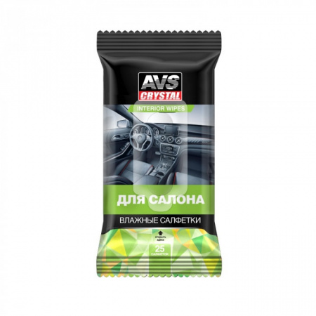 Влажные салфетки AVS "Для Салона", 25 шт  AVK-201 - КОЛОРЛОН ВТД Новосибирск