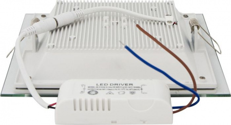 6W Led Feron 27853 Встраиваемый светильник AL2111, 4000K, белый квадрат - КОЛОРЛОН ВТД Новосибирск