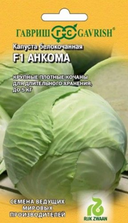 Капуста Анкома F1 10шт, для хранения (Гавриш) - КОЛОРЛОН ВТД Новосибирск