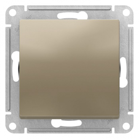 ATN000561 Шампань Переключатель 1кл. Atlasdesign - КОЛОРЛОН ВТД Новосибирск