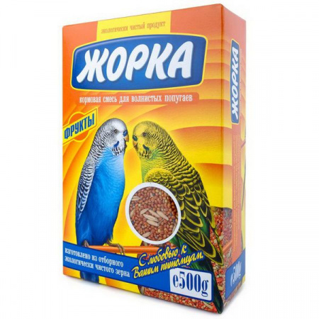 ЖОРКА 500г д/волн.попугаев Фрукты - КОЛОРЛОН ВТД Новосибирск