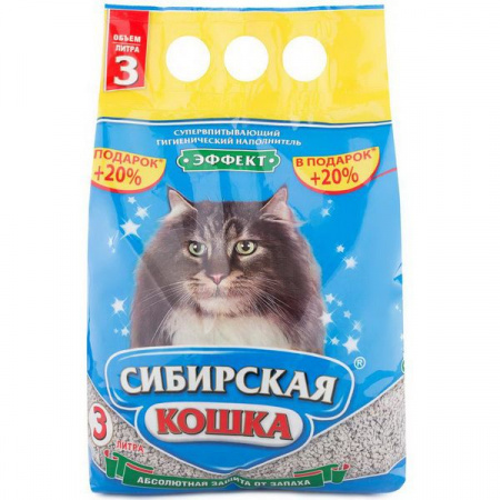 СИБИРСКАЯ КОШКА наполн. 3л ЭФФЕКТ - КОЛОРЛОН ВТД Новосибирск