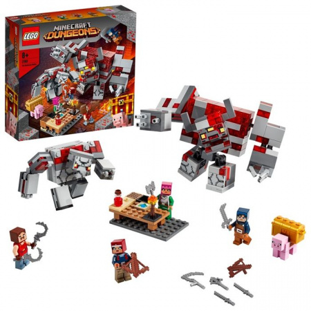 21163Конструктор LEGO Minecraft "Битва за красную пыль" - КОЛОРЛОН ВТД Новосибирск