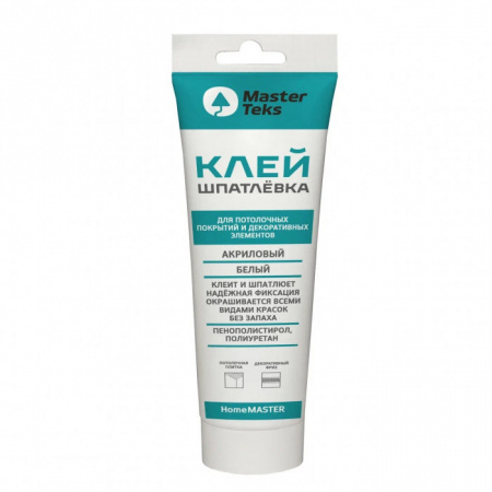 Клей-Шпатлевка акриловый MasterTeks HM 400 гр белый (т) (ИМПОРТ) - КОЛОРЛОН ВТД Новосибирск