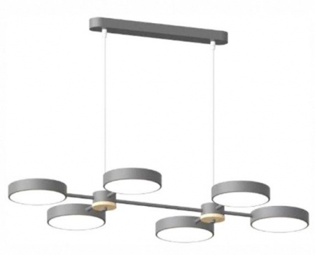 Подвесной cветильник LED4U L3217-820 GR - КОЛОРЛОН ВТД Новосибирск