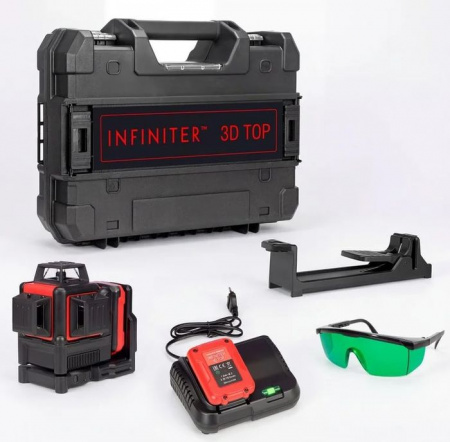Лазерный нивелир INFINITER 3D TOP - КОЛОРЛОН ВТД Новосибирск
