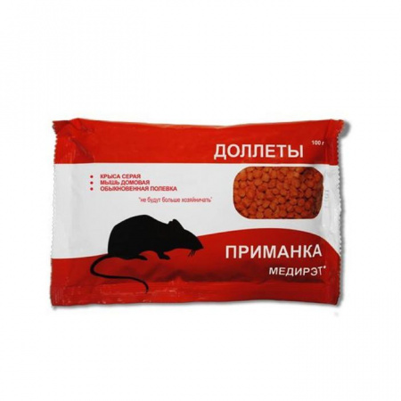 Медирэт-ПРИМАНКА долеты 100 гр/50 - КОЛОРЛОН ВТД Новосибирск