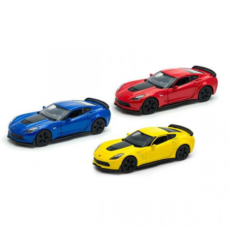 43752Игрушка модель машины 1:38 Chevrolet Corvet Z06 - КОЛОРЛОН ВТД Новосибирск