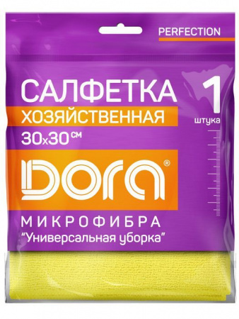 Салфетка из микрофибры ГОЛУБУШКА "Универсальная", 30х30см - КОЛОРЛОН ВТД Новосибирск