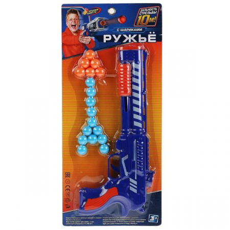 274328РУЖЬЕ 'ИГРАЕМ ВМЕСТЕ' С ШАРИКАМИ (пианино) (пианино) 2*54шт - КОЛОРЛОН ВТД Новосибирск