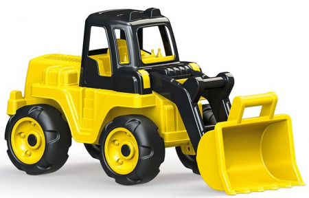 7134 Игрушка Экскаватор-каталка, с передним ковшом - КОЛОРЛОН ВТД Новосибирск