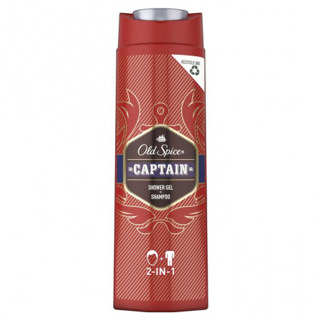 OLD SPICE Гель для душа Captain 400мл - КОЛОРЛОН ВТД Новосибирск