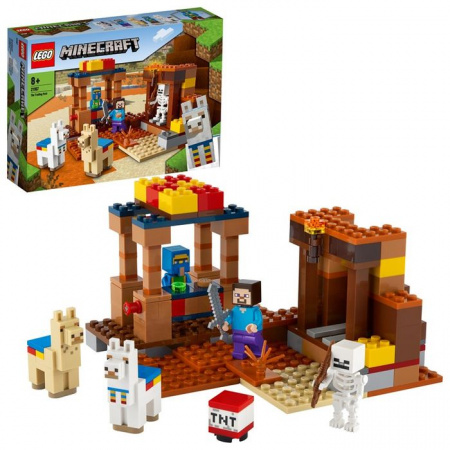 21167Конструктор LEGO Minecraft "Торговый пост" - КОЛОРЛОН ВТД Новосибирск
