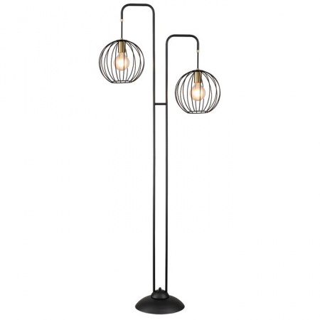Торшер Escada 10176/2 E27*60W Black/Brass - КОЛОРЛОН ВТД Новосибирск
