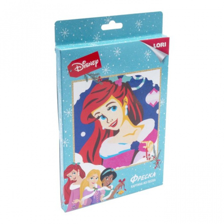 Кпд-026 Фреска. Новогодняя картина из песка Disney "Ариэль" - КОЛОРЛОН ВТД Новосибирск