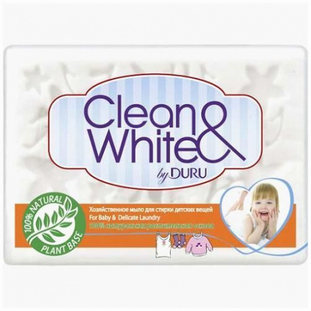 Duru CLEAN&WHITE мыло хоз.ДЕТСКОЕ 125г - КОЛОРЛОН ВТД Новосибирск