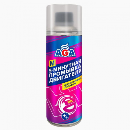 AGA 5-минутная промывка двигателя M1 (335мл) - КОЛОРЛОН ВТД Новосибирск