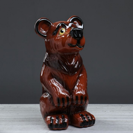 Копилка "Медведь", глянец, 38 см 4995567 - КОЛОРЛОН ВТД Новосибирск