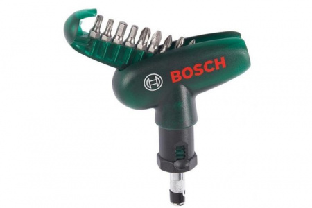 BOSCH Набор бит-10 "Карманная отвертка" 2607019510 - КОЛОРЛОН ВТД Новосибирск