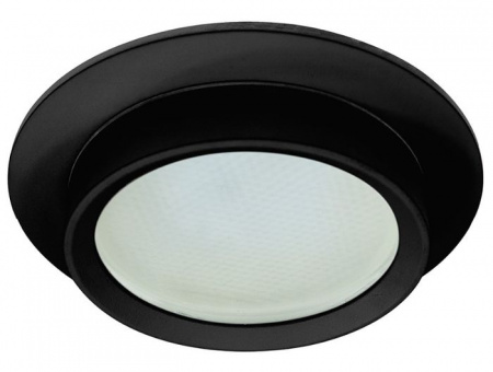 Точка 15W 230V GX53, IP44, черный, круг, без лампы, DL504 - КОЛОРЛОН ВТД Новосибирск