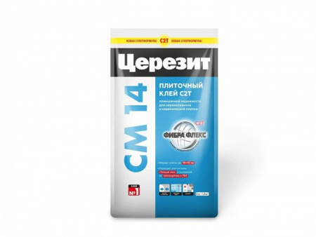 ЦЕРЕЗИТ CM 14/5кг Extra Клей д/плитки, фольга - КОЛОРЛОН ВТД Новосибирск