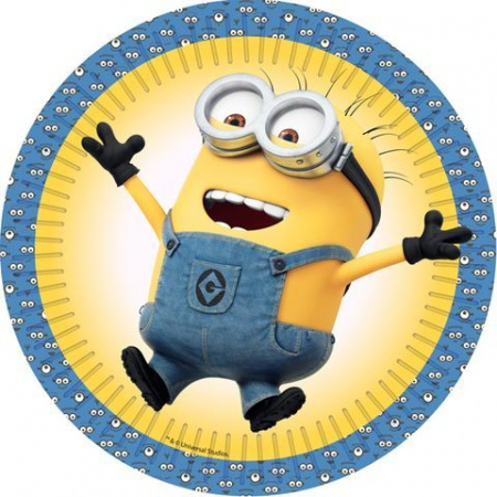 32112Тарелка 23см 6шт., Minions - КОЛОРЛОН ВТД Новосибирск