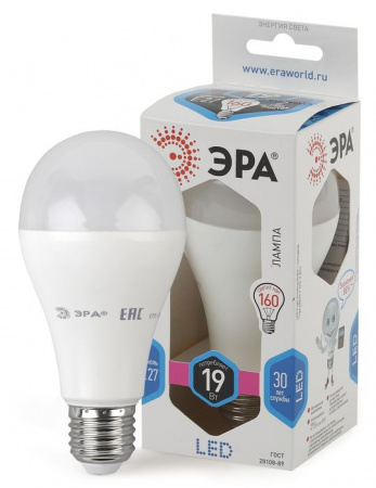 19W Led Эра A65-19W-840-E27 Лампа - КОЛОРЛОН ВТД Новосибирск