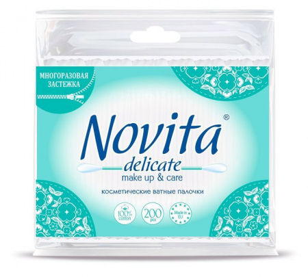 БС NOVITA ватные пал.в п/эт.уп.зип-ло200 * - КОЛОРЛОН ВТД Новосибирск
