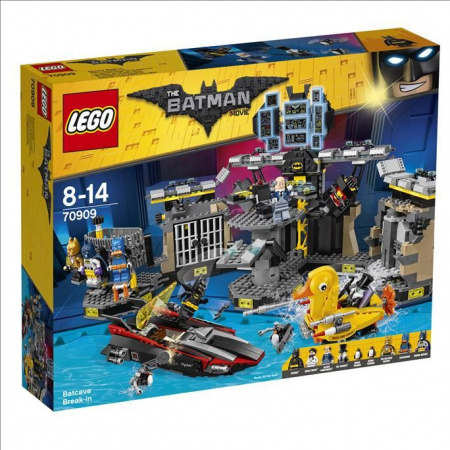 70909 Игрушка ЛЕГО Фильм: Бэтмен Нападение на Бэтпещеру - КОЛОРЛОН ВТД Новосибирск