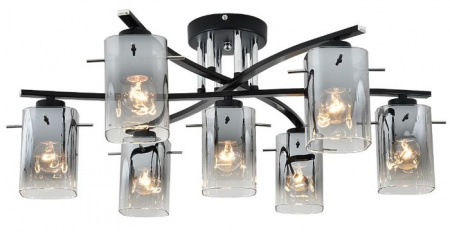 Люстра Escada 1101/7P E27*40W Black - КОЛОРЛОН ВТД Новосибирск