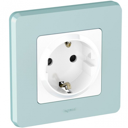 Legrand INSPIRIA Мятный Рамка - 1 пост 673935 - КОЛОРЛОН ВТД Новосибирск