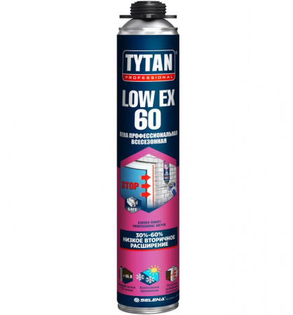 TYTAN Professional LowEx 60 Пена профессиональная всесезонная 750 мл - КОЛОРЛОН ВТД Новосибирск