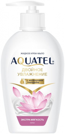 Aquatel 280гр Крем-мыло лепестки лотоса Весна - КОЛОРЛОН ВТД Новосибирск