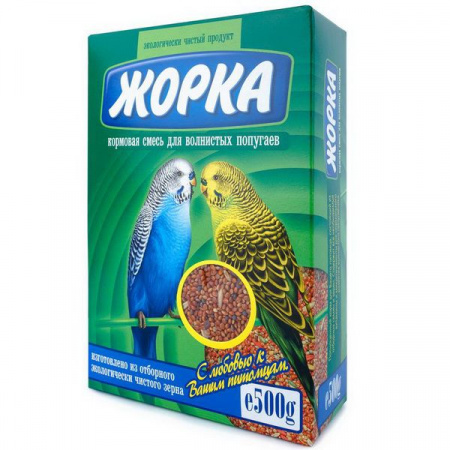 ЖОРКА 500г д/волн.попугаев   МН071 - КОЛОРЛОН ВТД Новосибирск