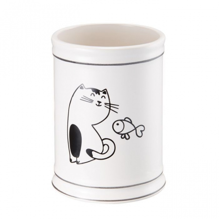 Happy Cats Стакан настольный, керамика, - КОЛОРЛОН ВТД Новосибирск