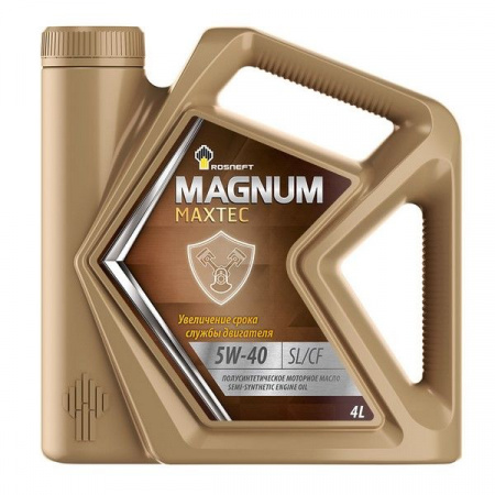 Масло моторное Rosneft Magnum Maxtec 5W40 п/с 4л - КОЛОРЛОН ВТД Новосибирск