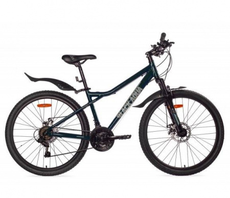 Велосипед BLACK AQUA Cross 2681 МD 26" (РФ) (черный) - КОЛОРЛОН ВТД Новосибирск