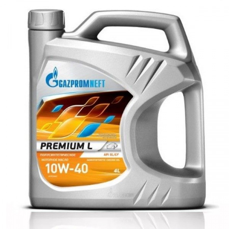 Масло Gazpromneft Premium L 10W-40, API SL, синт 4л - КОЛОРЛОН ВТД Новосибирск