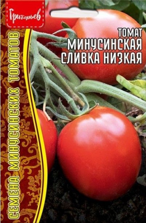 Томат Минусинская Слива низкая 10шт (ГА) - КОЛОРЛОН ВТД Новосибирск