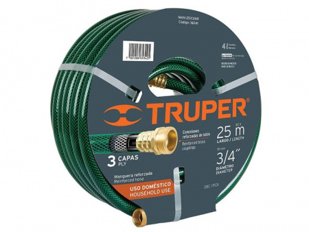 ТРУППЕР Шланг садовый 25м MAN-25X3/4R 16041 - КОЛОРЛОН ВТД Новосибирск