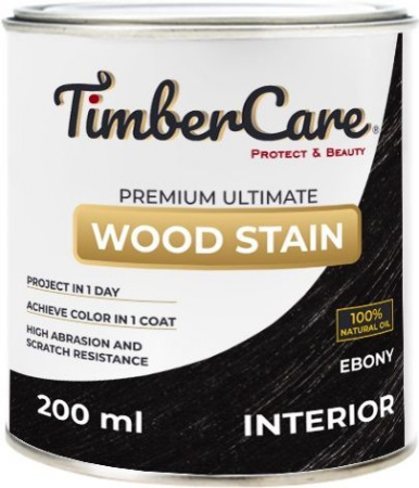 Масло TimberCare WS 350035 (цвет: Эбеновое дерево/ Ebony), банка 0,2л - КОЛОРЛОН ВТД Новосибирск