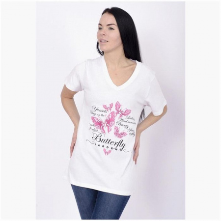 TS0395 Футболка женская р.L,XL,2XL,3XL - КОЛОРЛОН ВТД Новосибирск