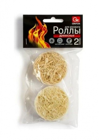 Роллы для розжига GRIFON 2 шт./42/1 - КОЛОРЛОН ВТД Новосибирск