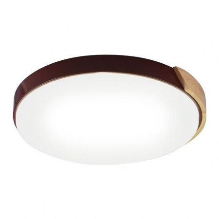 ***H823-0 LED 72Вт RUBY RED/WOOD Потолочный светильник HIPER - КОЛОРЛОН ВТД Новосибирск