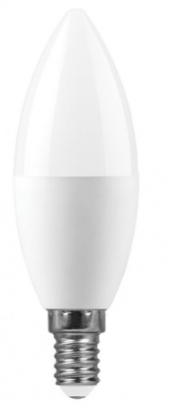 15W Лампа светодиодная 230V E14 2700K С37, LB-980 FERON - КОЛОРЛОН ВТД Новосибирск