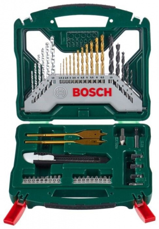 BOSCH Набор свёрла+биты 50пр X-Line в кейсе 2607019327 - КОЛОРЛОН ВТД Новосибирск