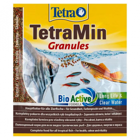 Корм д/рыб TetraMin Granules Sachet 12гр - КОЛОРЛОН ВТД Новосибирск