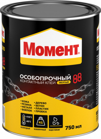 Момент 88 клей особопрочный (750мл) банка - КОЛОРЛОН ВТД Новосибирск